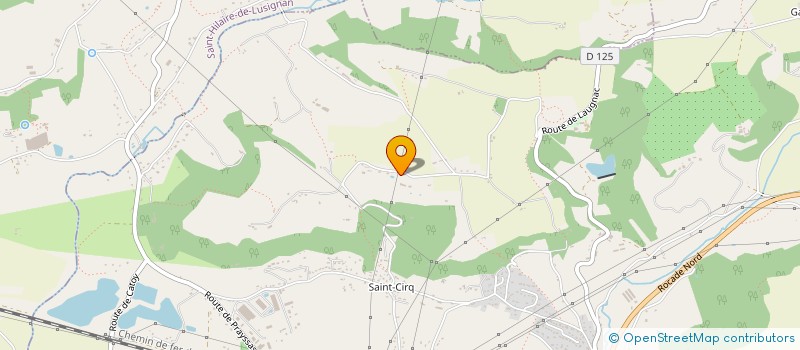 localisation de l'entreprise CASTELNAUDARY PROMOTION  COLAYRAC-SAINT-CIRQ