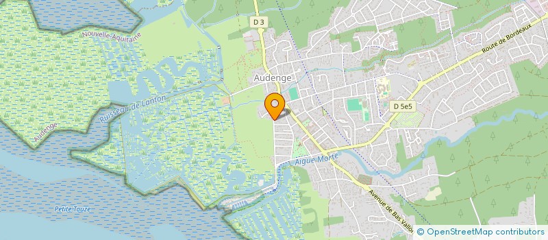 localisation de l'entreprise CASTELNAUDENGE  AUDENGE