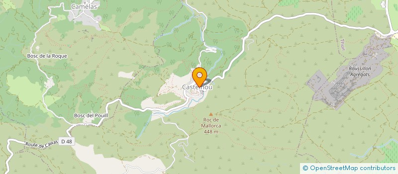 localisation de l'entreprise CASTELNOU ACTION CULTURELLE  CASTELNOU