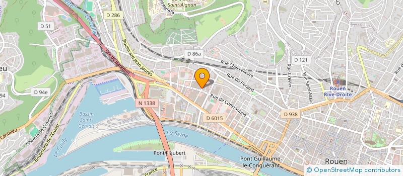 localisation de l'entreprise CASTELOT CHERRIER  ROUEN