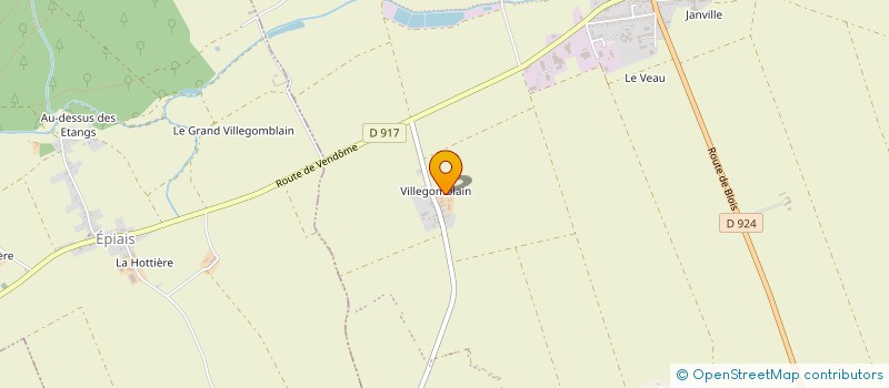 localisation de l'entreprise CASTELOUZILLEAU  OUCQUES LA NOUVELLE