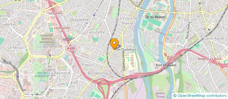 localisation de l'entreprise CASTELRIVES DEVELOPPEMENT  TOULOUSE