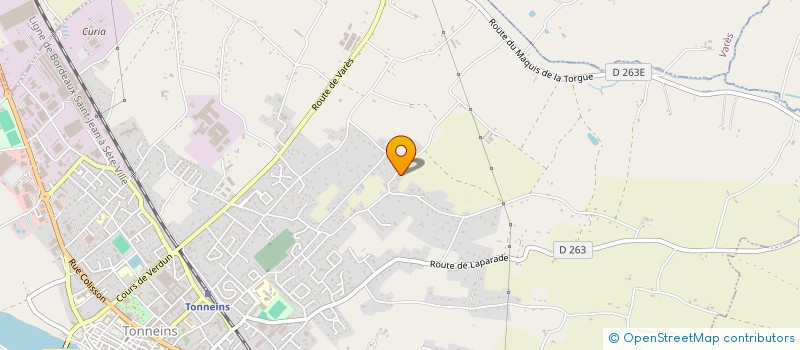 localisation de l'entreprise CASTELSARRASIN DIFFUSION  TONNEINS