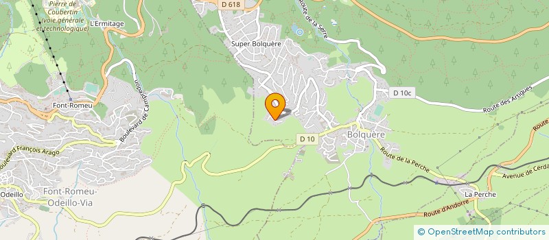 localisation de l'entreprise CASTELVET  BOLQUERE