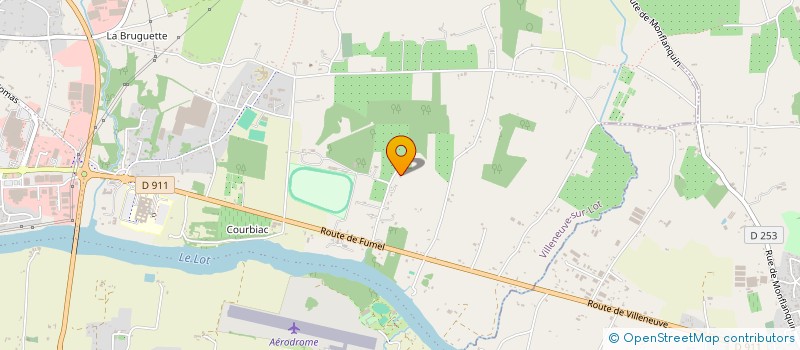 localisation de l'entreprise CASTEO  AGEN