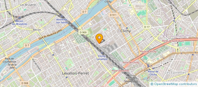 localisation de l'entreprise CASTERLY ROCK VENTURES à CLICHY