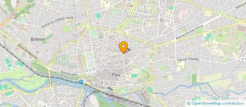 localisation de l'entreprise CASTETNAU 87 à PAU