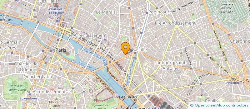 localisation de l'entreprise CASTEX GESTION à PARIS