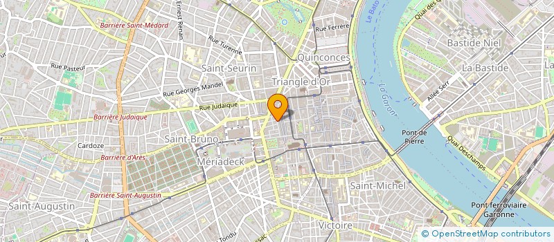 localisation de l'entreprise CASTEX & HOARAU - AVOCATS  BORDEAUX