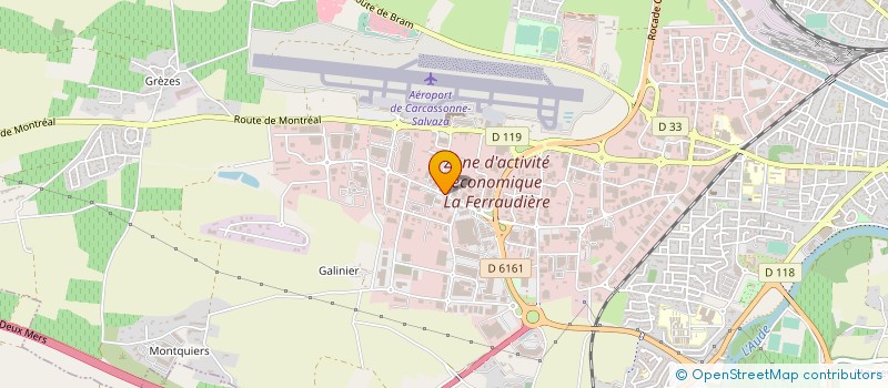 localisation de l'entreprise CASTEX SARL-RACING DEPARTEMENT à CARCASSONNE