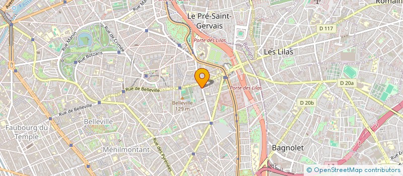localisation de l'entreprise CASTFS à PARIS