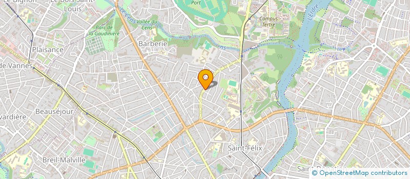 localisation de l'entreprise CASTHALO  NANTES