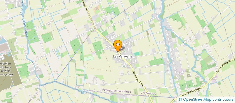 localisation de l'entreprise CASTIBACH  PERNES-LES-FONTAINES