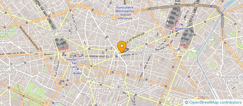 localisation de l'entreprise CASTIGLIONE  PARIS