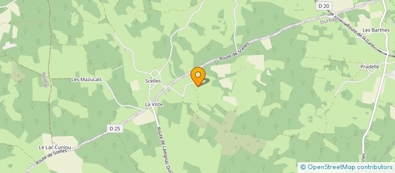 localisation de l'entreprise CASTILLE  DURBANS