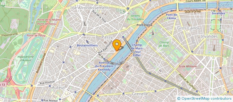 localisation de l'entreprise CASTILLO HOTEL CLERMONT  PARIS