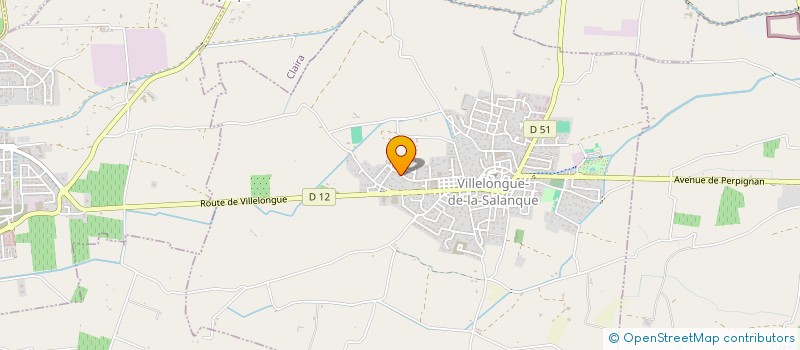 localisation de l'entreprise CASTILLO IMMO  VILLELONGUE-DE-LA-SALANQUE