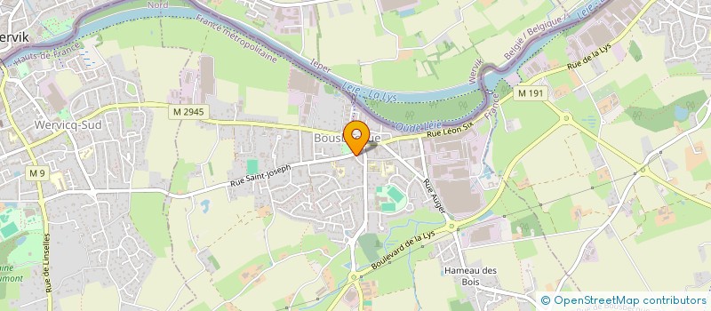 localisation de l'entreprise CASTIMMO  BOUSBECQUE