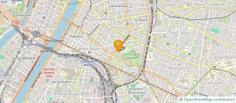 localisation de l'entreprise CASTING à LYON