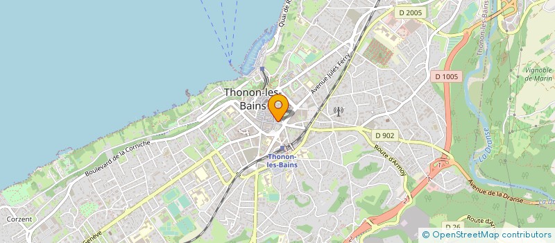 localisation de l'entreprise CASTING à THONON-LES-BAINS
