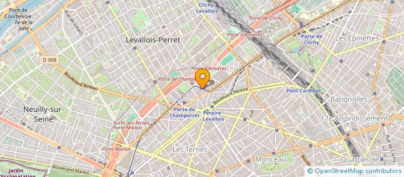 localisation de l'entreprise CASTING AUTOMOBILES  PARIS