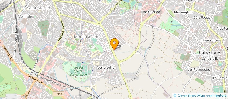 localisation de l'entreprise CASTING IMMOBILIER  PERPIGNAN