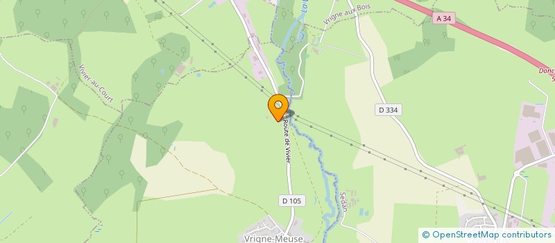 localisation de l'entreprise CASTLE  DONCHERY