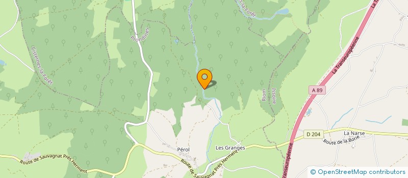 localisation de l'entreprise CASTLE DRAGONS  PRONDINES