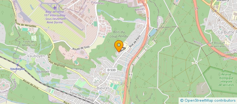 localisation de l'entreprise CASTLE ENGINEERING  BIEVRES