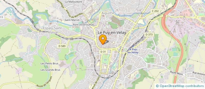 localisation de l'entreprise CASTLE GREY à LE PUY-EN-VELAY