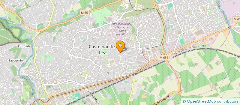 localisation de l'entreprise CASTLE RECORDS à CASTELNAU-LE-LEZ