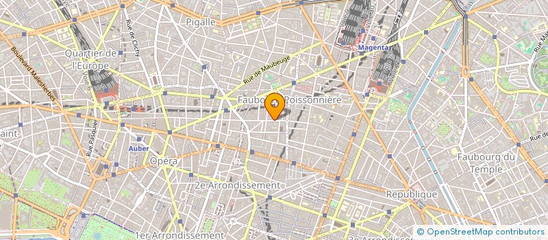 localisation de l'entreprise CASTLE ROC  PARIS