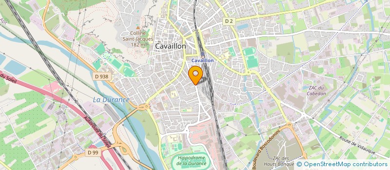 localisation de l'entreprise CASTLEWOOD  CAVAILLON