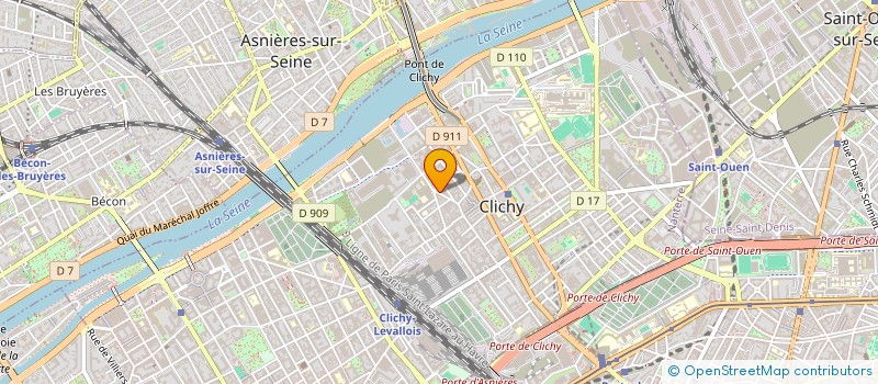 localisation de l'entreprise CASTLING AVOCATS à CLICHY