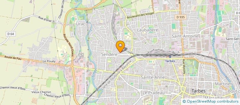 localisation de l'entreprise CASTO LOC  ENCAUSSE-LES-THERMES