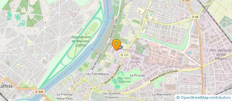 localisation de l'entreprise CASTOR AUTO  SARTROUVILLE