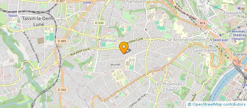 localisation de l'entreprise CASTOR & CO  LYON