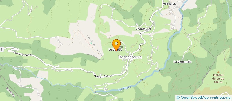 localisation de l'entreprise CASTOR ET KITS  ROCHESSAUVE