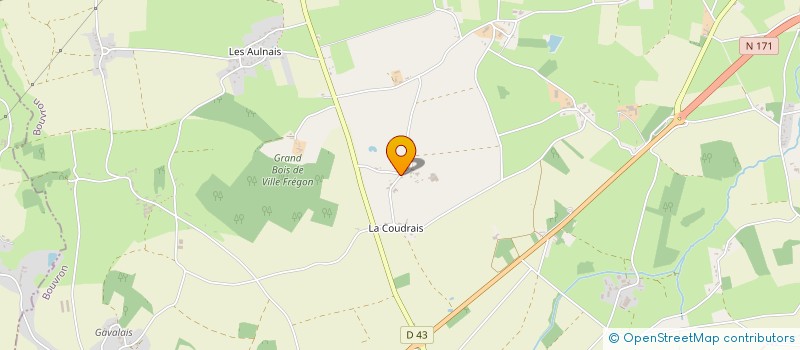 localisation de l'entreprise CASTOR ET POLLUX  BOUVRON