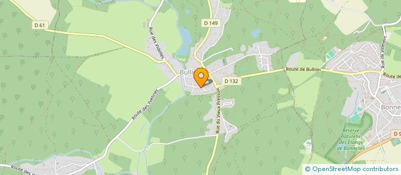 localisation de l'entreprise CASTOR IMMO  BULLION