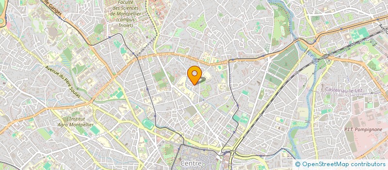 localisation de l'entreprise CASTORS DE BOUTONNET à MONTPELLIER