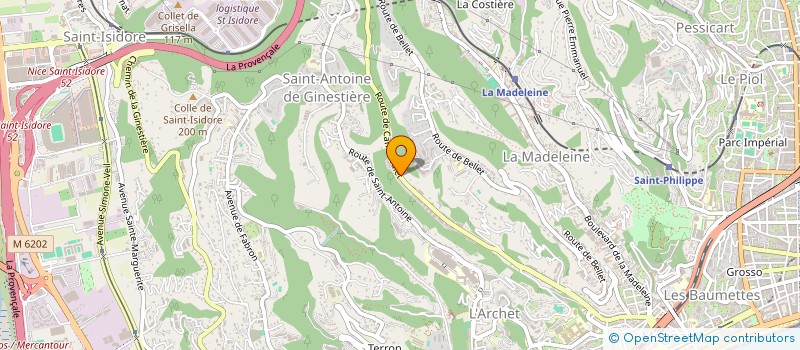 localisation de l'entreprise CASTORS RENOV à NICE