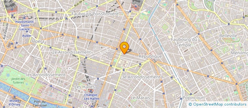 localisation de l'entreprise CASTR  PARIS