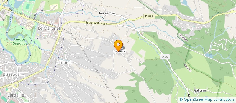 localisation de l'entreprise CASTRES AU COEUR  CASTRES