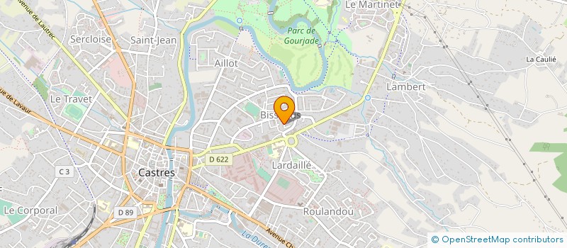 localisation de l'entreprise CASTRES LOCA-BENNES à CAMBON
