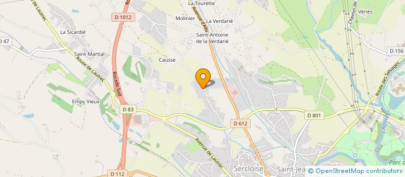 localisation de l'entreprise CASTRES- MAZAMET TECHNOPOLE à CASTRES