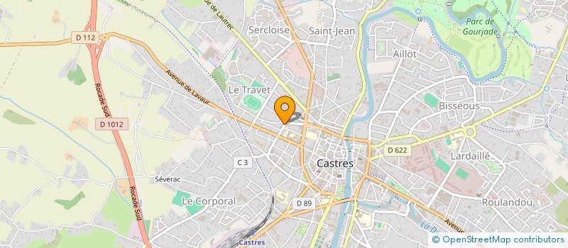 localisation de l'entreprise CASTRES POWER USER à CASTRES