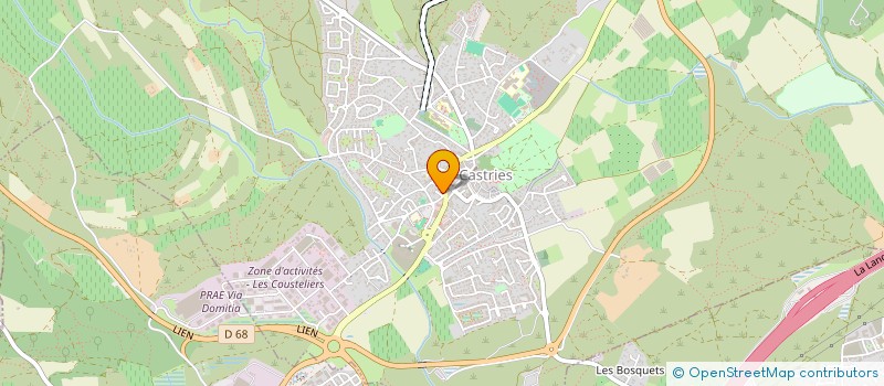 localisation de l'entreprise CASTRIES AUDITION  CASTRIES