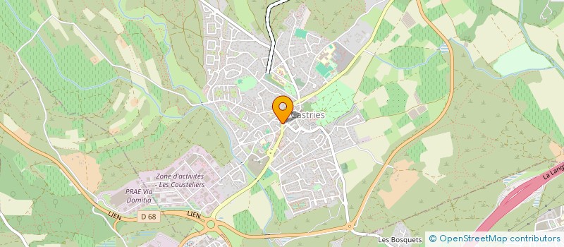 localisation de l'entreprise CASTRIMMO  CASTRIES