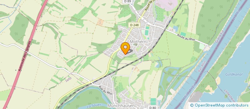 localisation de l'entreprise CASTRO  MOTHERN